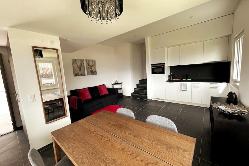 Wohnung Mit Fantastischer Aussicht Trin Екстер'єр фото
